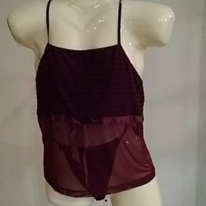 DLC cami/panty NWOT